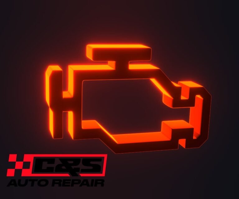 Check engine light flashing on car dashboard - C&S Auto Repair Edmonton